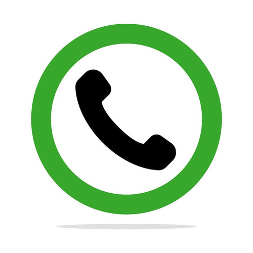 phone circle black green 78370 6562.1