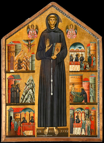 Bonaventura Berlinghieri, San Francesco e storie della sua vita, 1235, 01b.jpg
