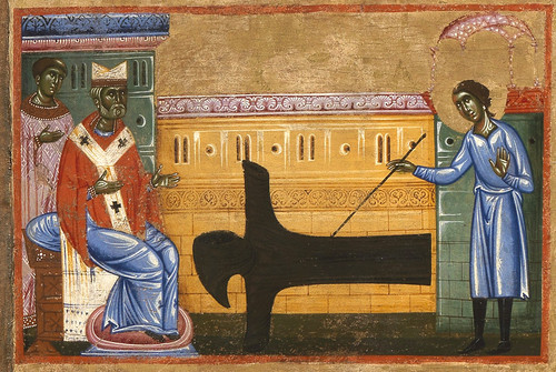 1609867737 03 san francesco disegna l abito francescano davanti al vescovo.jpg