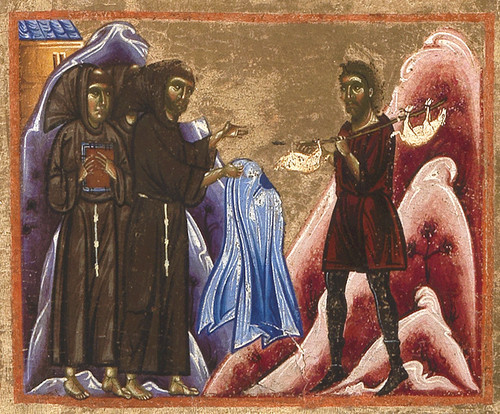 1609868167 10 san francesco scambia il suo abito con due agnelli che devono essere macellati.jpg