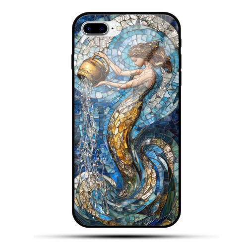 Aquarius Mosaic Stained Glass Innovative Water Bearer Zodiac Decor.jpg