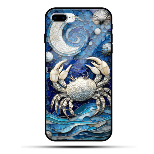 Cancer Mosaic Stained Glass Gentle Crab Astrology Artwork.jpg