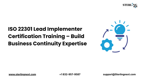ISO 22301 Lead Implementer Certification Training – Build Business Continuity Expertise.png