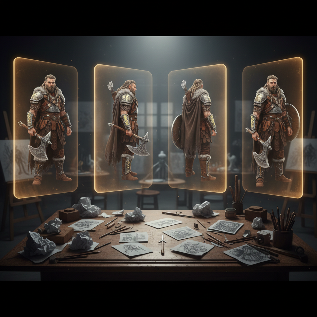 Character design sheet