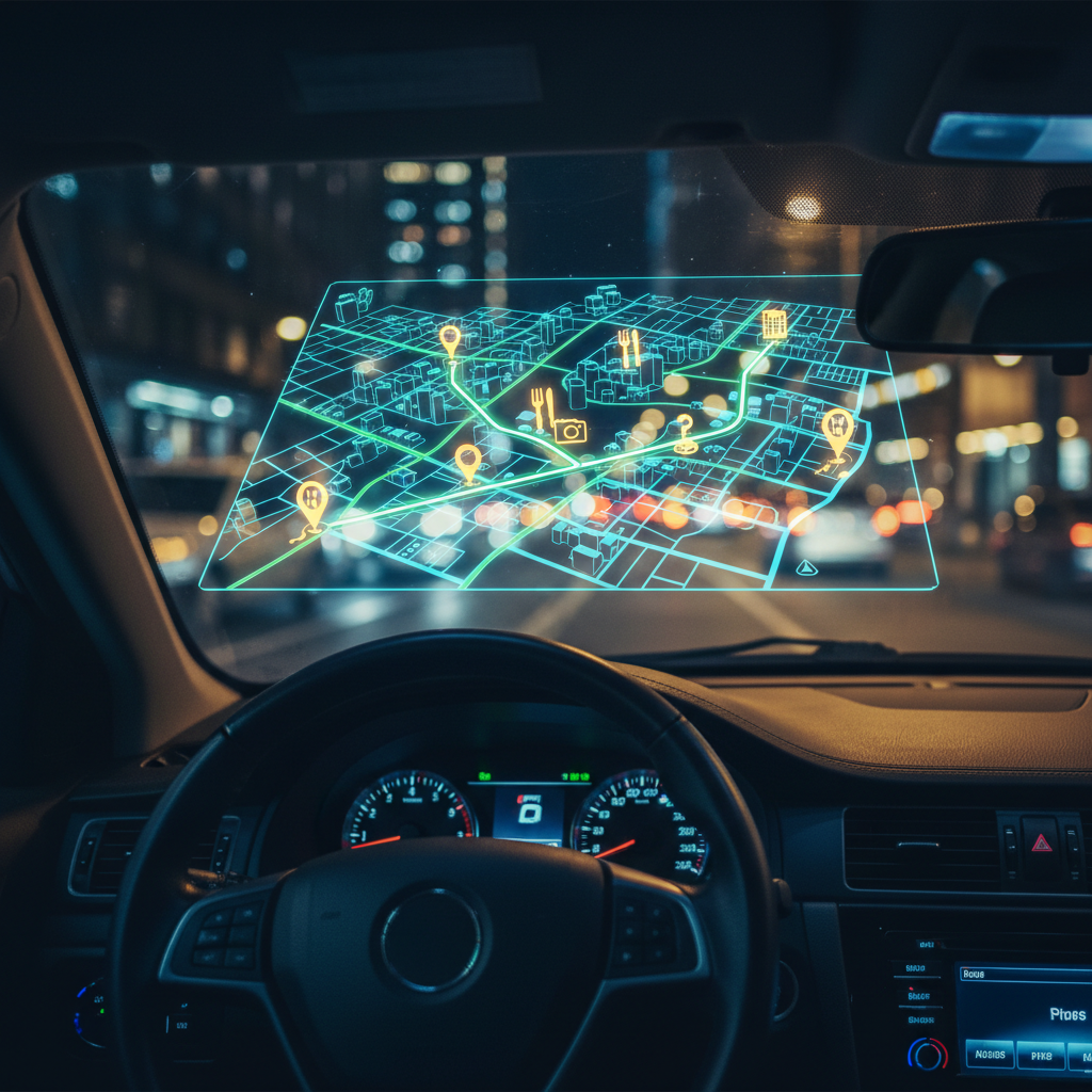 AI-powered car navigation
