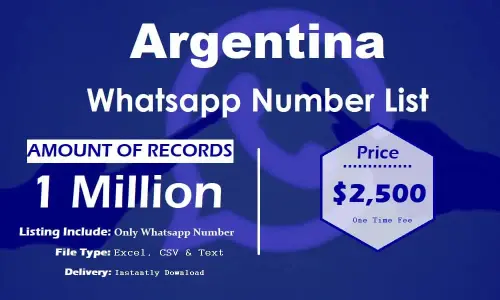 Argentina Whatsapp Number List.webp