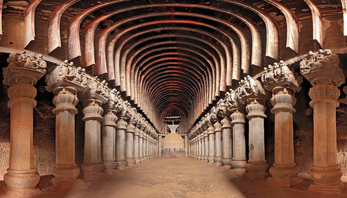 Chaitya Hall karla caves Pune.jpg