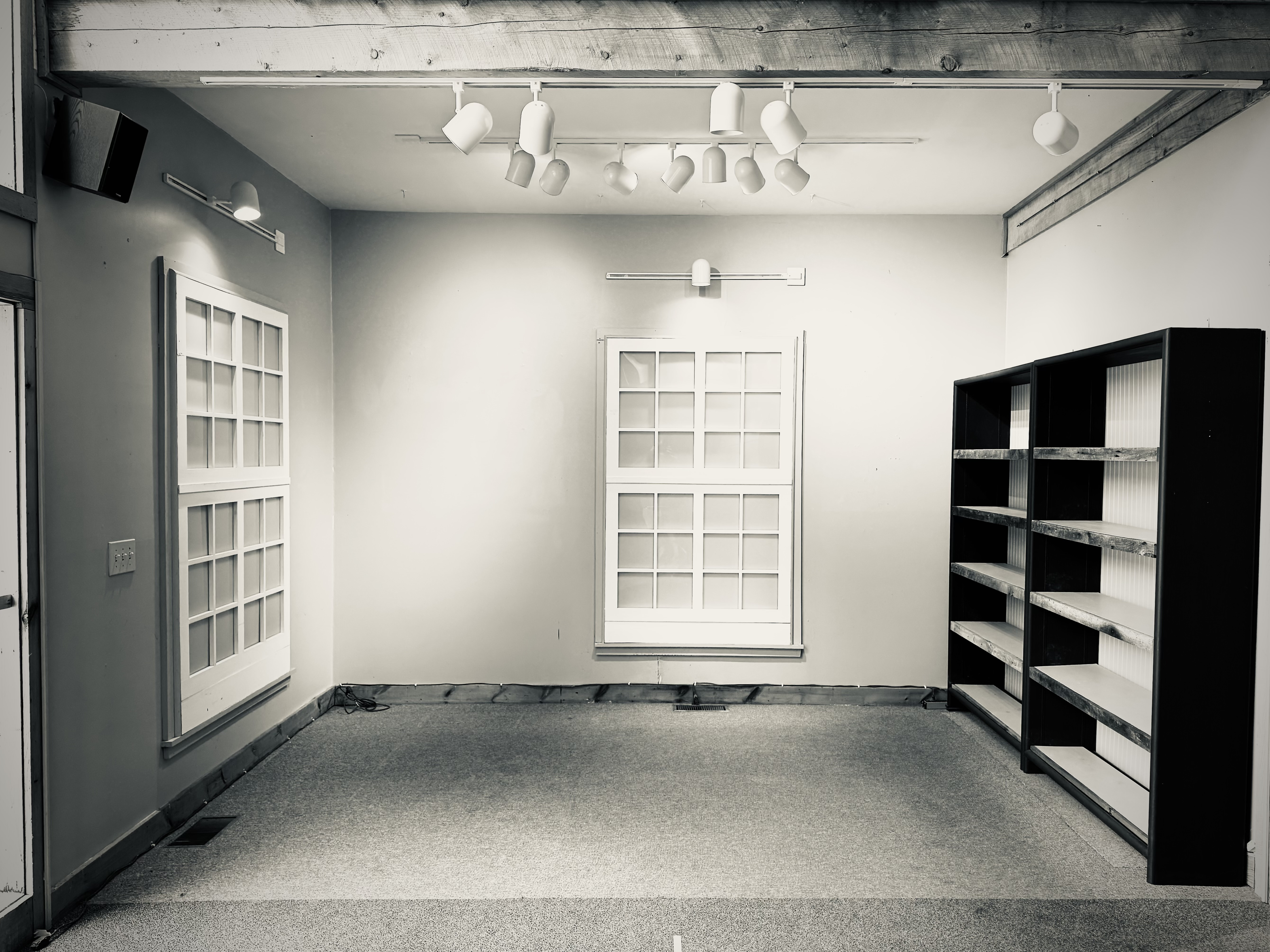 The gallery, empty for the first time in 30 years