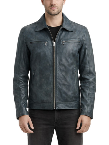 Return to Silent Hill Jeremy Irvine Black Leather Jacket 1.1