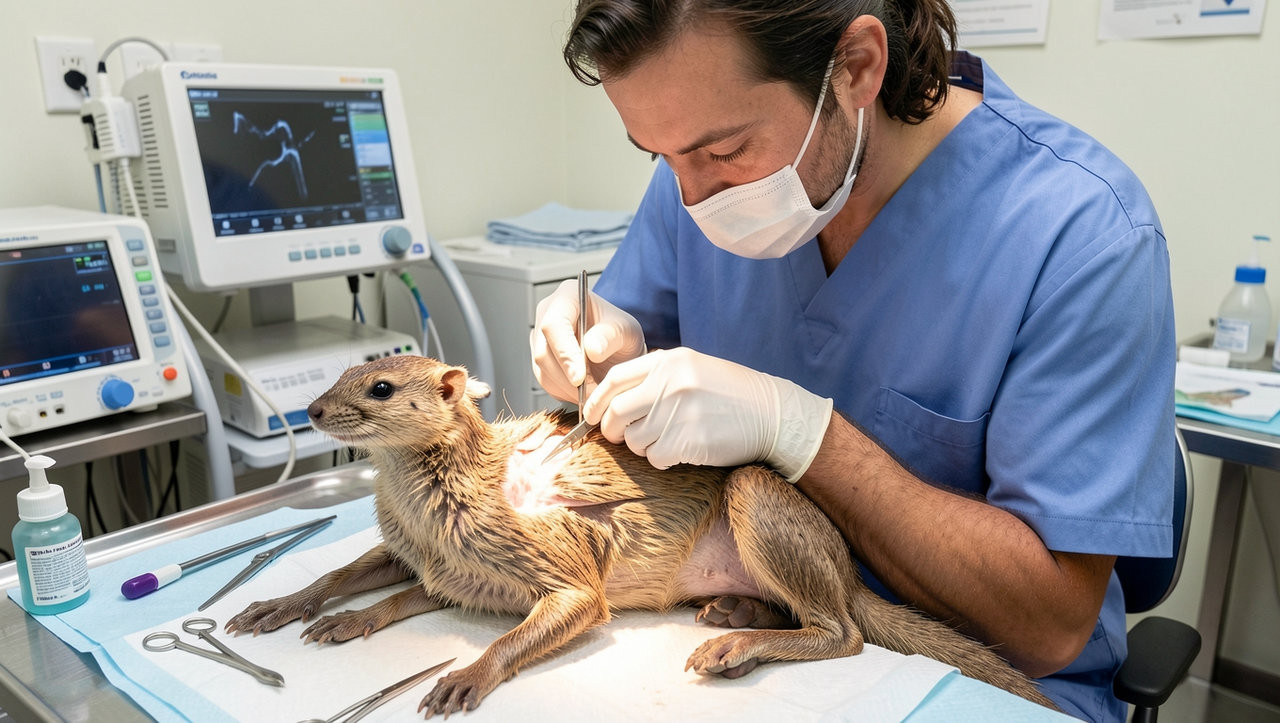 Стерилизация экзотических животных: главные отличия процедуры от классической стерилизации собаки