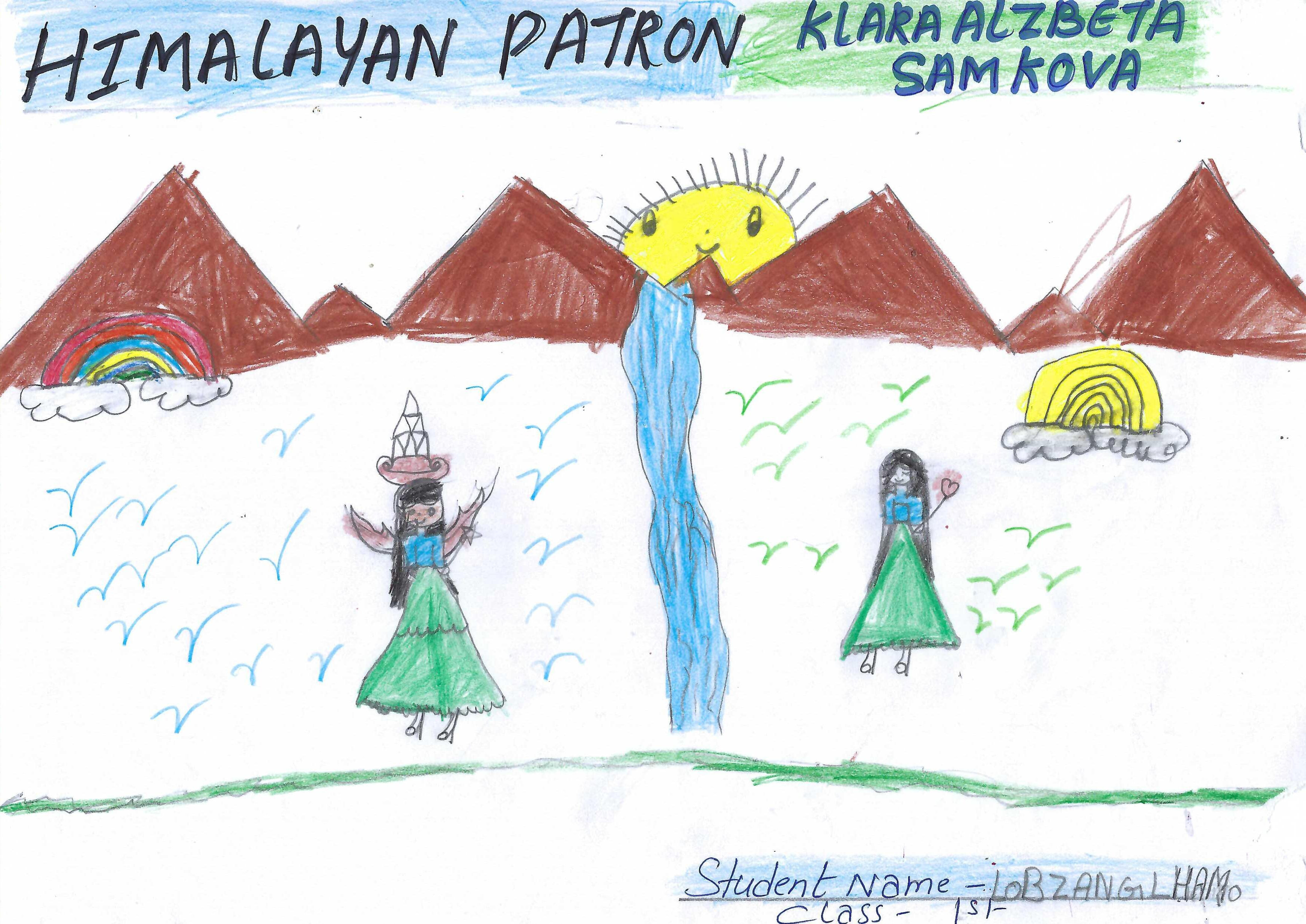 Pozdrav od žákyně