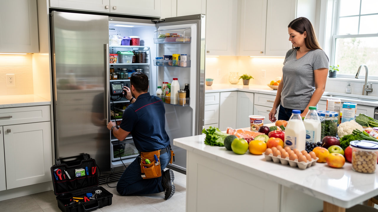 Что делать, если внезапно сломался холодильник: как спасти продукты и быстро найти мастера