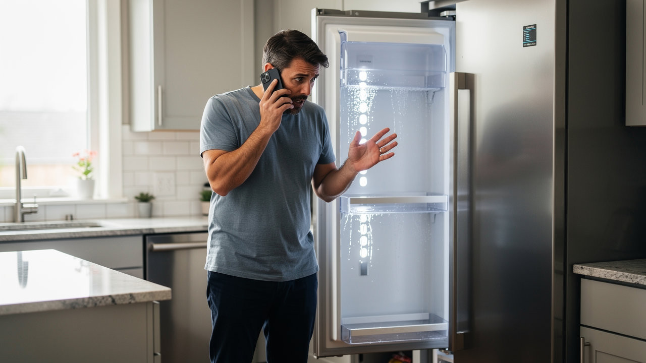Что делать, если внезапно сломался холодильник: как спасти продукты и быстро найти мастера