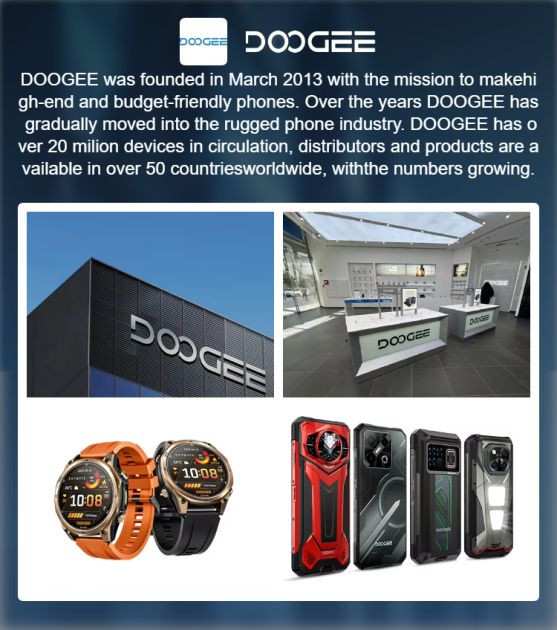 DOOGEE Note56 X Smartphone – 6150mAh Battery & 90Hz Display Beast!