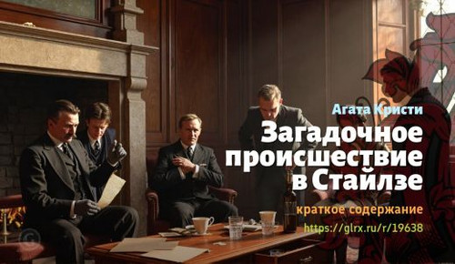 Читать краткий пересказ книги Агаты Кристи «Загадочное происшествие в Стайлзе». Загадочное происшест.jpg