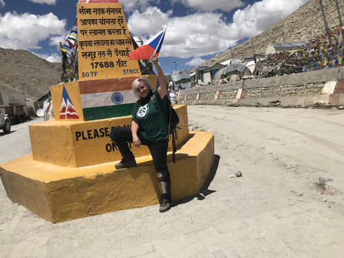 Průsmyk ve výšce 5391 metrů nad mořem