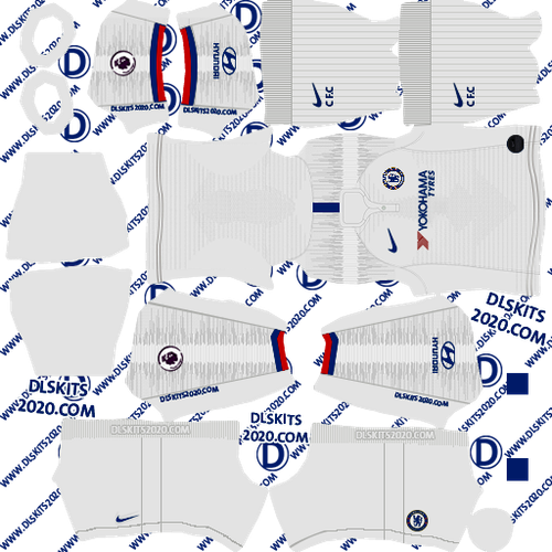 Chelsea Kits 2019 2020 Away For Dream League Soccer 2020.png