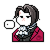 逆轉裁判御劍貓無語.gif
