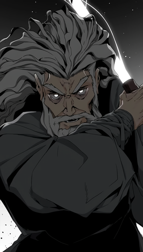 The Executioner of the Silver Forest waifu2x art scan noise3 scale.png