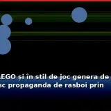Propaganda generată de IA: Cum clipurile stil LEGO devin instrumente de manipulare online