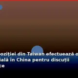 Liderul opoziției din Taiwan efectuează o vizită oficială