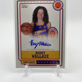 2024 25 Topps McDonald's Chrome Berry Wallace Gameday Event Auto #EA BW (7)