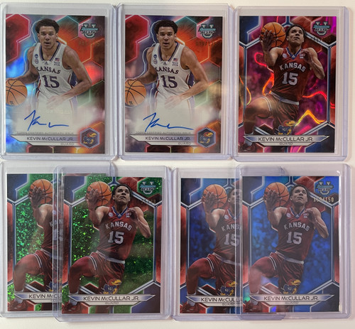 2023 24 Bowman U Best Kevin McCullar Refractor Auto 125 (x2) Green 99 Pink100 (1)