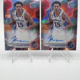 2023 24 Bowman U Best Kevin McCullar Refractor Auto 125 (x2) Green 99 Pink100 (2)