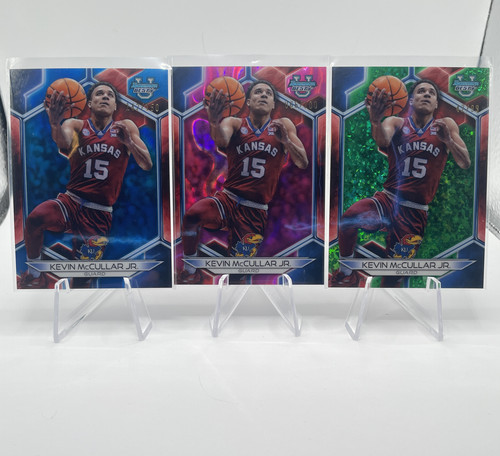 2023 24 Bowman U Best Kevin McCullar Refractor Auto 125 (x2) Green 99 Pink100 (4)