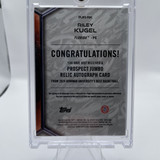 2023 24 Bowman University Best Riley Kugel Jumbo Relic Patch Auto 149 (2)