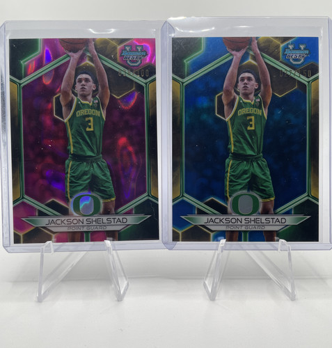 2023 24 Bowman U Best Jackson Shelstad Gold Refractor 50 Pink 100 Blue 150 (4).1