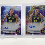 2023 24 Bowman U Best Miro Little Gold Refractor Auto 50 + Teal 15 Orange 25 (2)