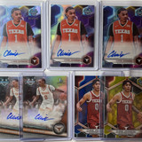 2023 24 Bowman U Best Chris Johnson Refractor Auto 125 (3) Yellow 75 Blue 150 (1)