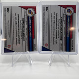 2023 24 Bowman U Best Jamari McDowell Gold Auto 50 + Chrome Auto 250 Set (x5) (5)