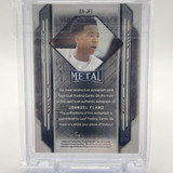 2021 22 Leaf Metal Johnuel Fland Orange Ice Prizm Rookie Auto 44 (2)