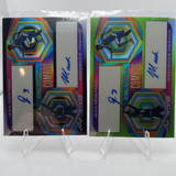2022 23 Leaf Vivid Mackenzie Mgbako Jean Montero Green Prizm Auto 15 Black 20 (2)