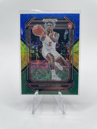 2023 24 Panini Prizm Draft Marcus Sasser Choice Red 88 + Variation 88 Set (x4) (2).1