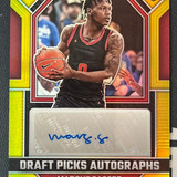 2023 24 Panini Prizm Draft Picks Marcus Sasser Gold Prizm Rookie Auto 10 (1)