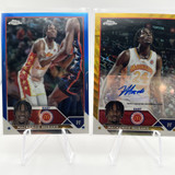 2023 24 Topps McDonald's Chrome Mackenzie Mgbako Gold Auto 50 + Blue 99 (1)