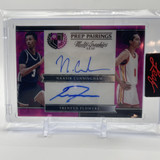 2022 23 Leaf Multigraphics Naasir Cunningham Trentyn Flowers Pink Dual Auto 15 (1)
