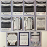 2022 23 Bowman U Best Nick Smith Jr RC Gold 50 Lava 75 + Inserts 50 Set (x11) (2)