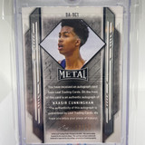 2021 22 Leaf Metal Naasir Cunningham Purple Crystal Rookie Auto 20 (2)