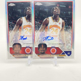 2023 24 Topps McDonald's Chrome Mackenzie Mgbako Rookie Refractor Auto Set (x2) (1)