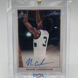 2021 22 Leaf Memories Naasir Cunningham 1990 Bronze Rookie Auto #BA NC1 (1)