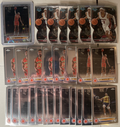 2022 23 Topps Mcdonald's Chrome Nick Smith Jr RayWave 399 + Rookie Set (x27) (1)
