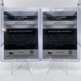 2022 23 Bowman U Best Marcus Sasser Gold Refractor 50 Lava 75 100 Set (x5) (4)