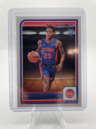 2023 24 Panini NBA Hoops Marcus Sasser Red Back Rookie SP #260 (1).1