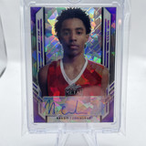 2021 22 Leaf Metal Portrait Naasir Cunningham Purple Ice Rookie Auto 20 (1)
