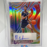 2022 23 Leaf Optichrome Naasir Cunningham Prismatic Rainbow Rookie Auto 5 (1)