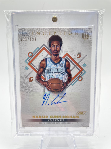 2022 23 Topps OTE Inception Naasir Cunningham Base Rookie Auto 199 (7).1